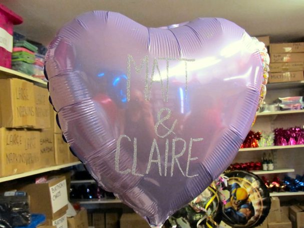 Personalized balloons